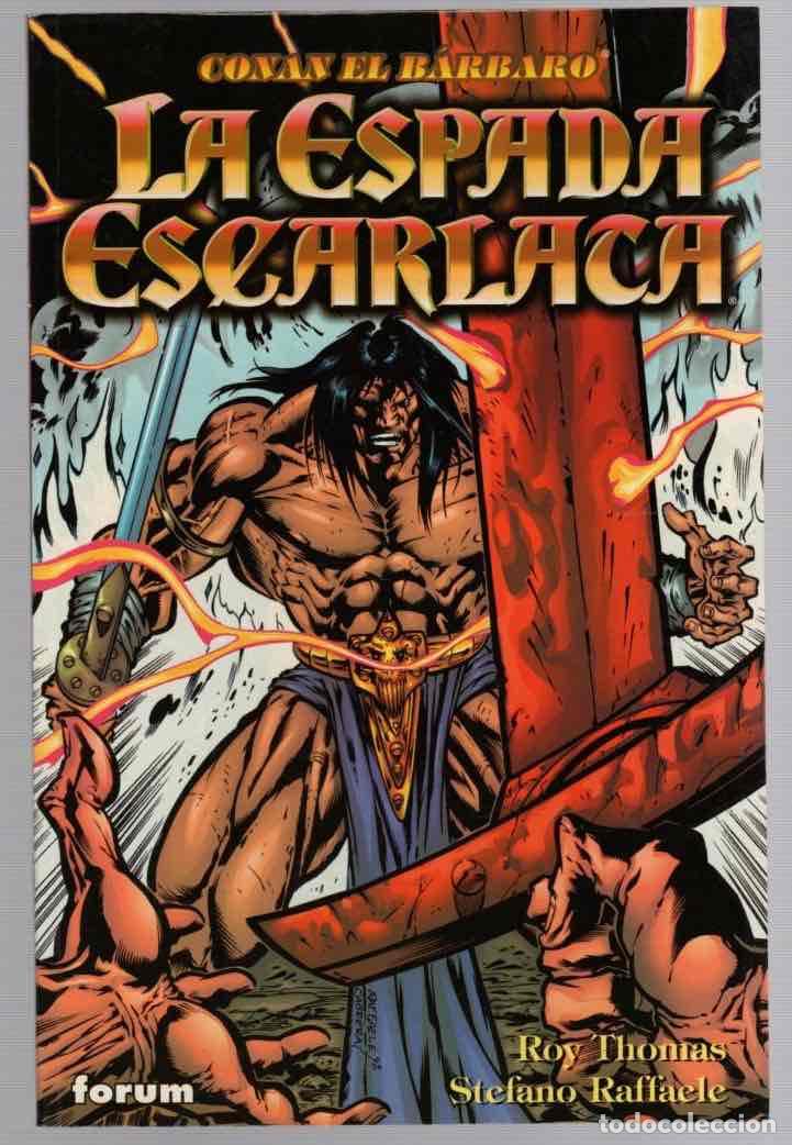 C&oacute;mics: CONAN EL BARBARO LA ESPADA ESCARLATA. FORUM PLANETA 1999