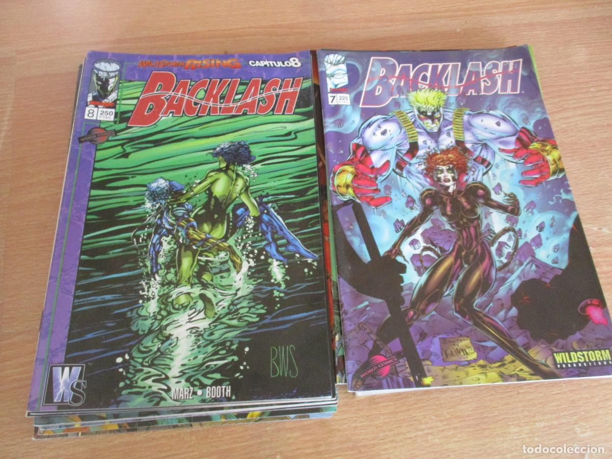 C&oacute;mics: IMAGE- BACKLASH- 1 AL 16-PLANETA. 1997- SON 16 COMICS - Foto 2
