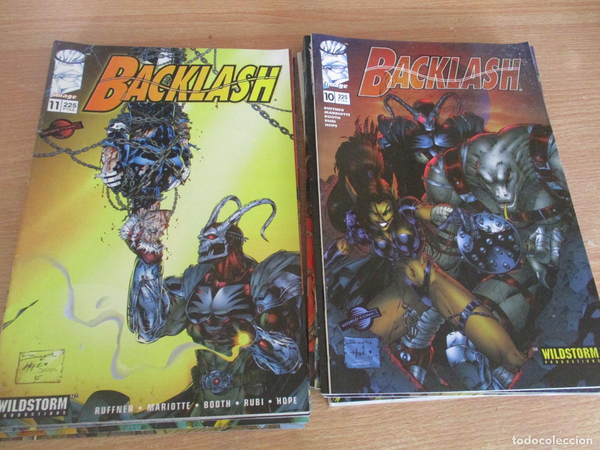 C&oacute;mics: IMAGE- BACKLASH- 1 AL 16-PLANETA. 1997- SON 16 COMICS - Foto 3