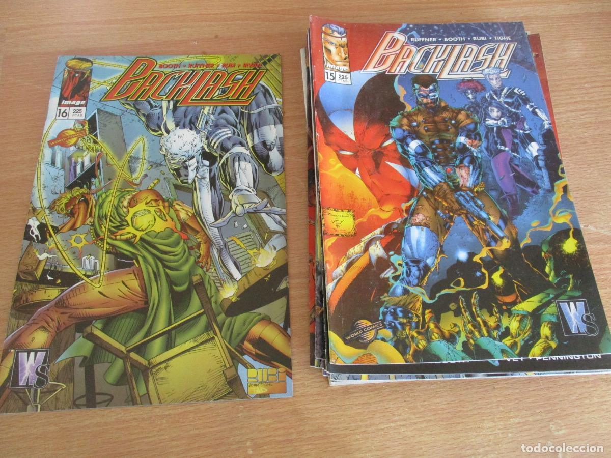 C&oacute;mics: IMAGE- BACKLASH- 1 AL 16-PLANETA. 1997- SON 16 COMICS - Foto 4