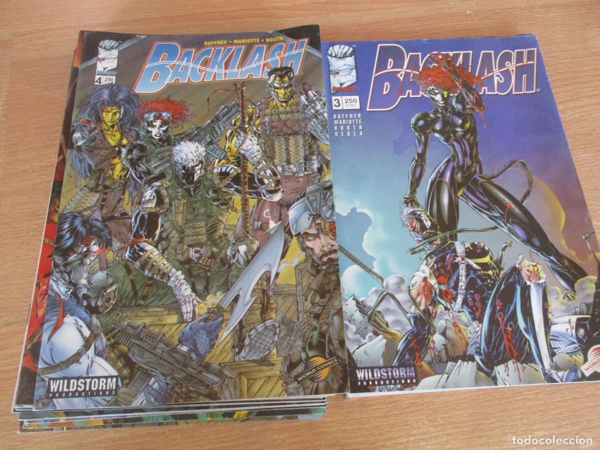 C&oacute;mics: IMAGE- BACKLASH- 1 AL 16-PLANETA. 1997- SON 16 COMICS - Foto 5