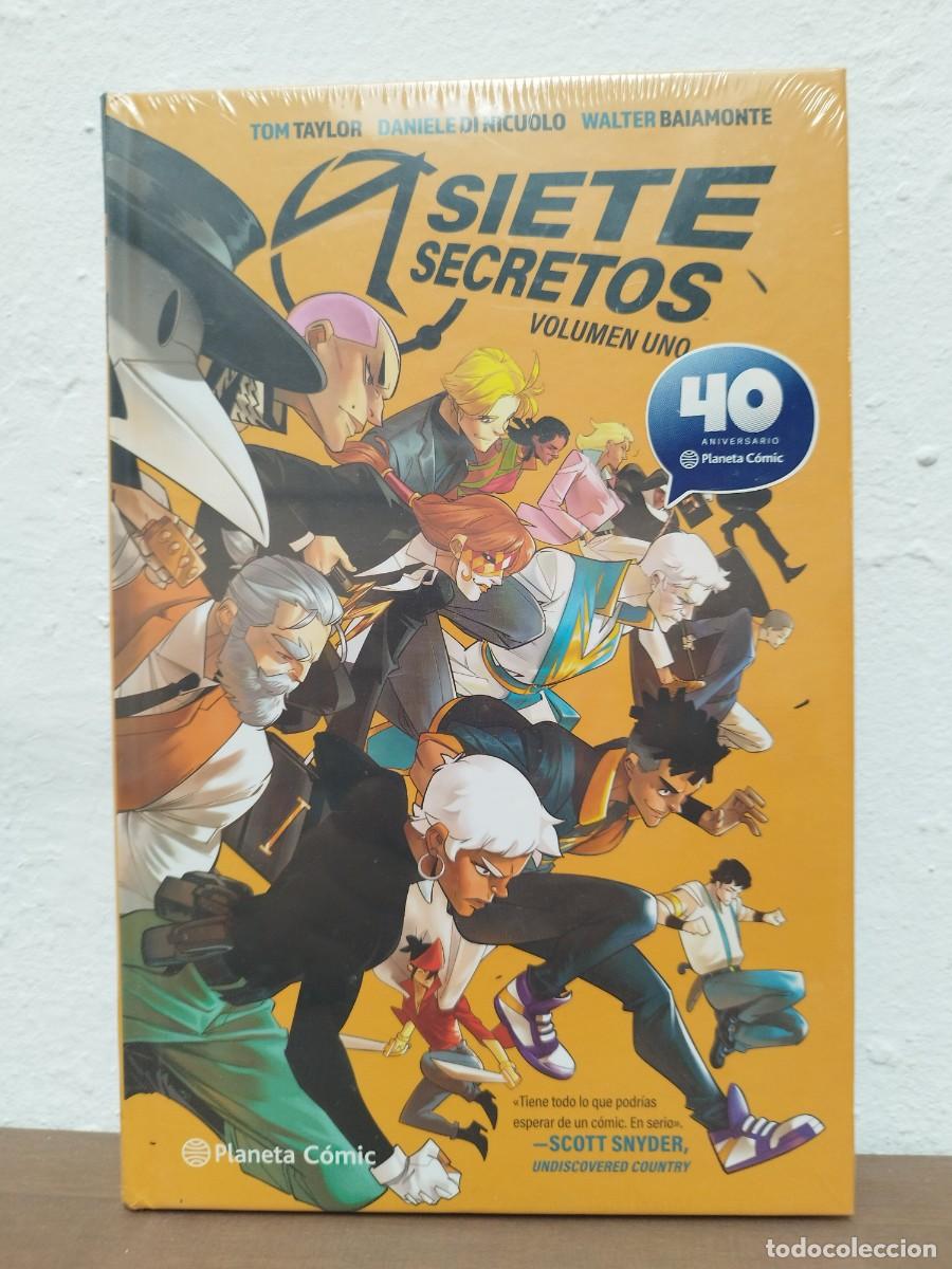 C&oacute;mics: C&Oacute;MIC SIETE SECRETOS (VOLUMEN UNO) - TOM TAYLOR Y DANIELE DI NICUOLO - PLANETA C&Oacute;MIC / BOOM! STUDIOS