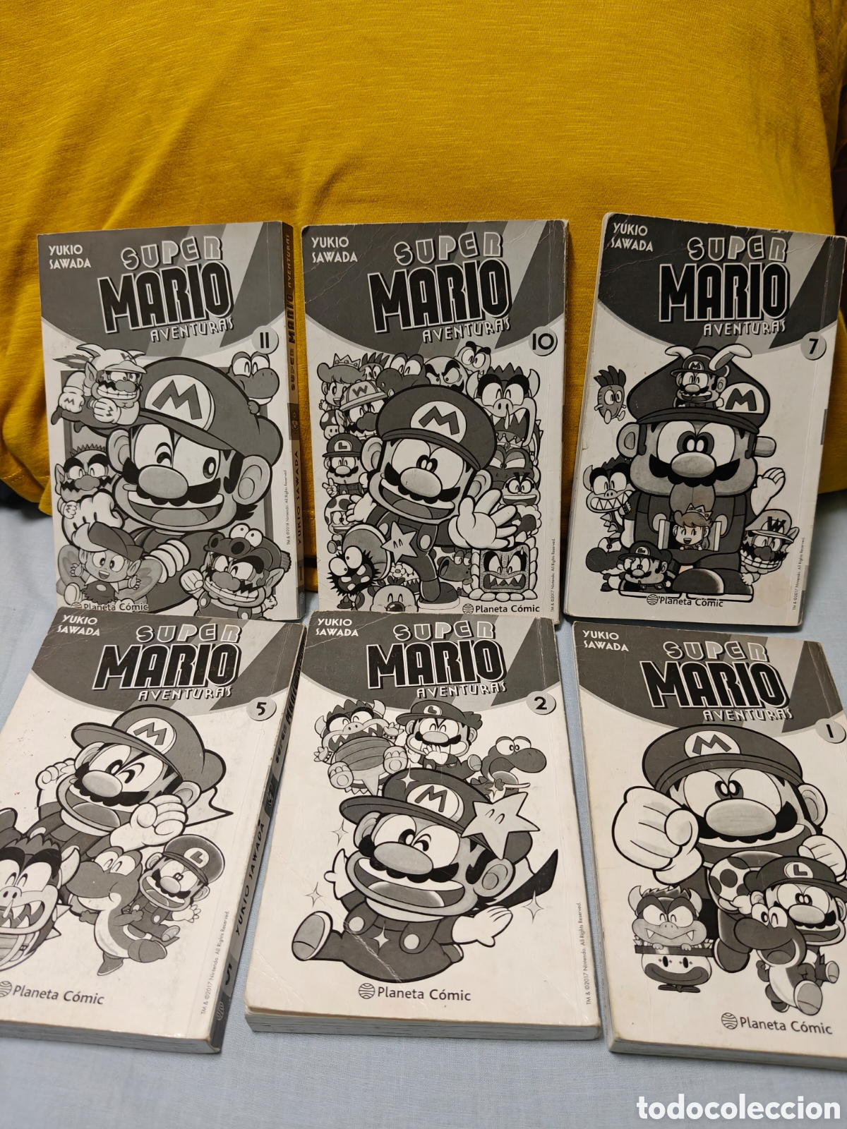 C&oacute;mics: 6 comics Super Mario Aventuras