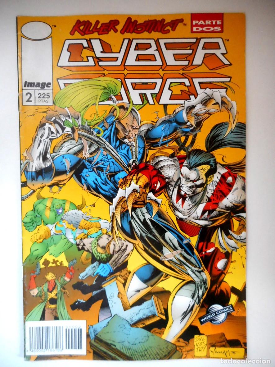 C&oacute;mics: KILLER INSTINCT N&ordm;2 CYBERFORCE (PLANETA-ENERO 1995) ERIC SILVESTRI - MARC SILVESTRI