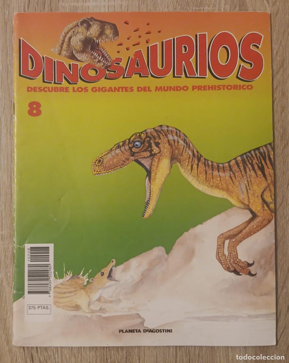 C&oacute;mics: DINOSAURIOS DESCUBRE LOS GIGANTES DEL MUNDO PREHISTORICO NUMERO 8 PLANETA DEAGOSTINI