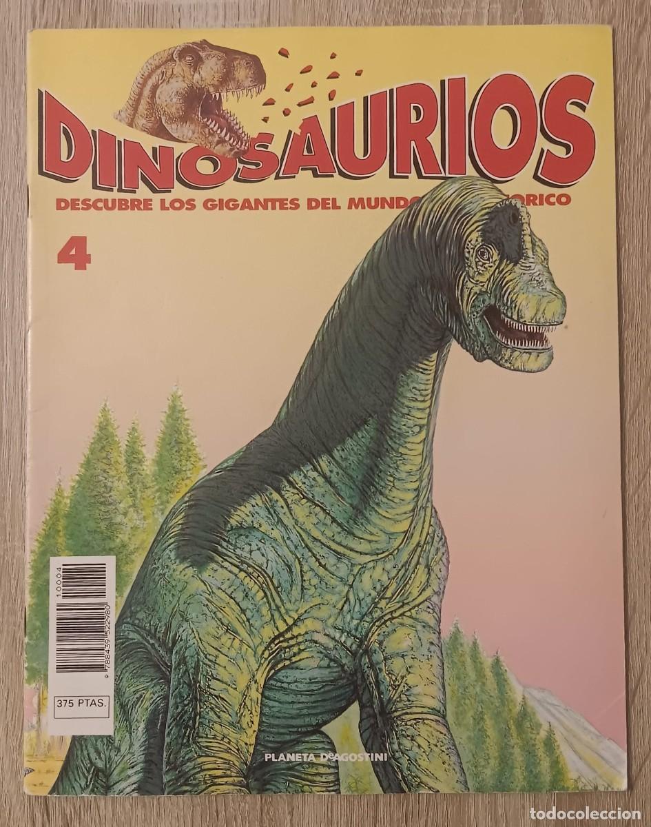 C&oacute;mics: DINOSAURIOS DESCUBRE LOS GIGANTES DEL MUNDO PREHISTORICO NUMERO 4 PLANETA DEAGOSTINI