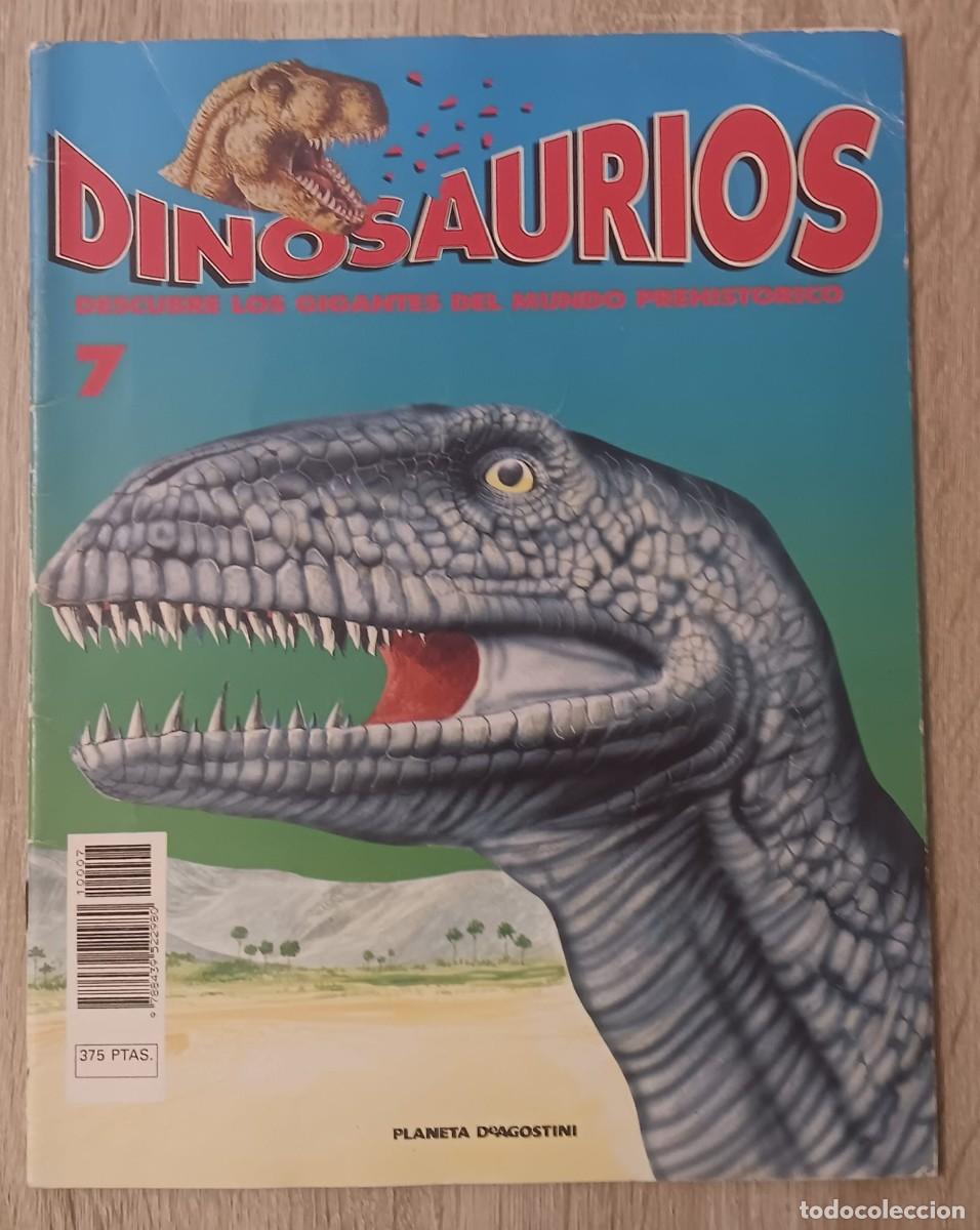 C&oacute;mics: DINOSAURIOS DESCUBRE LOS GIGANTES DEL MUNDO PREHISTORICO NUMERO 7 PLANETA DEAGOSTINI