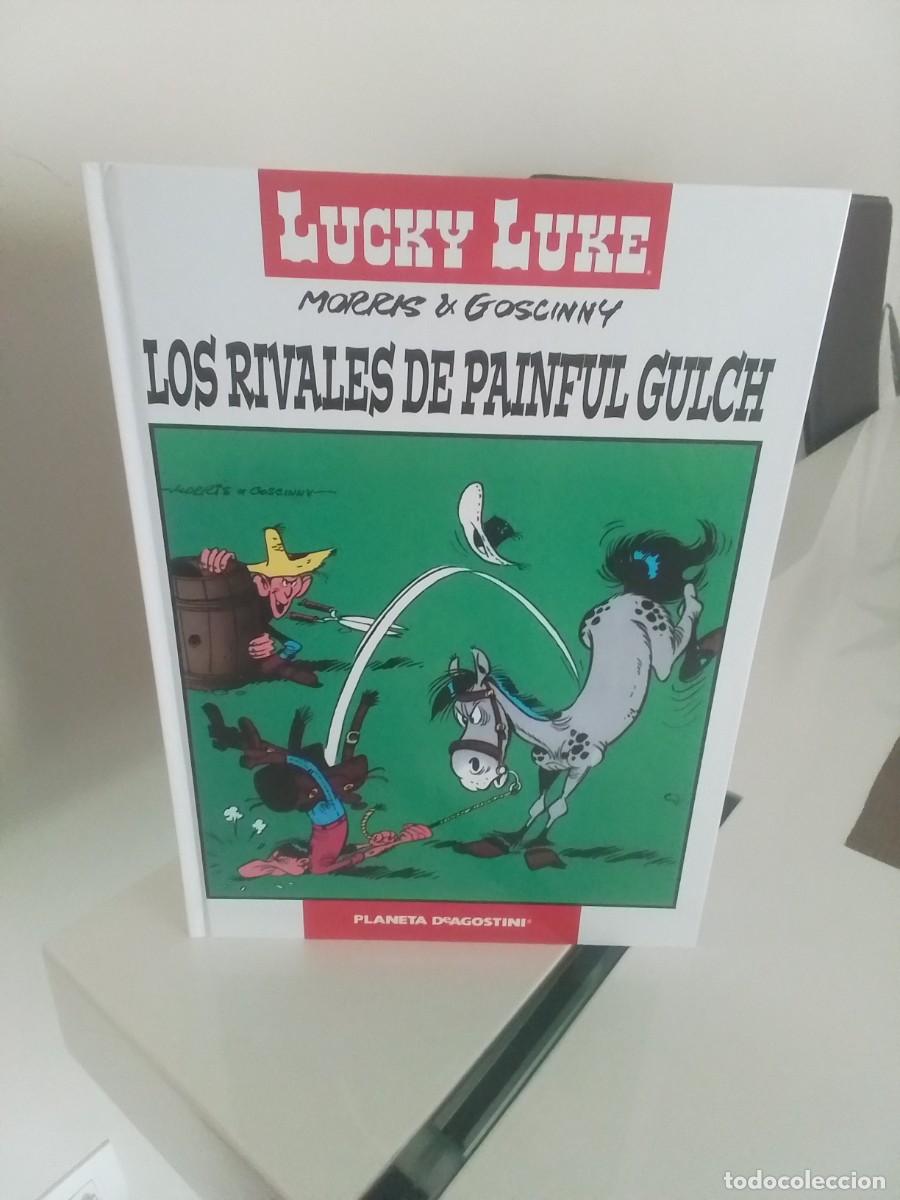 C&oacute;mics: Los rivales de Painful Gulch - Lucky Luke - Morris & Goscinny - Planeta de Agostini (tintin comic)