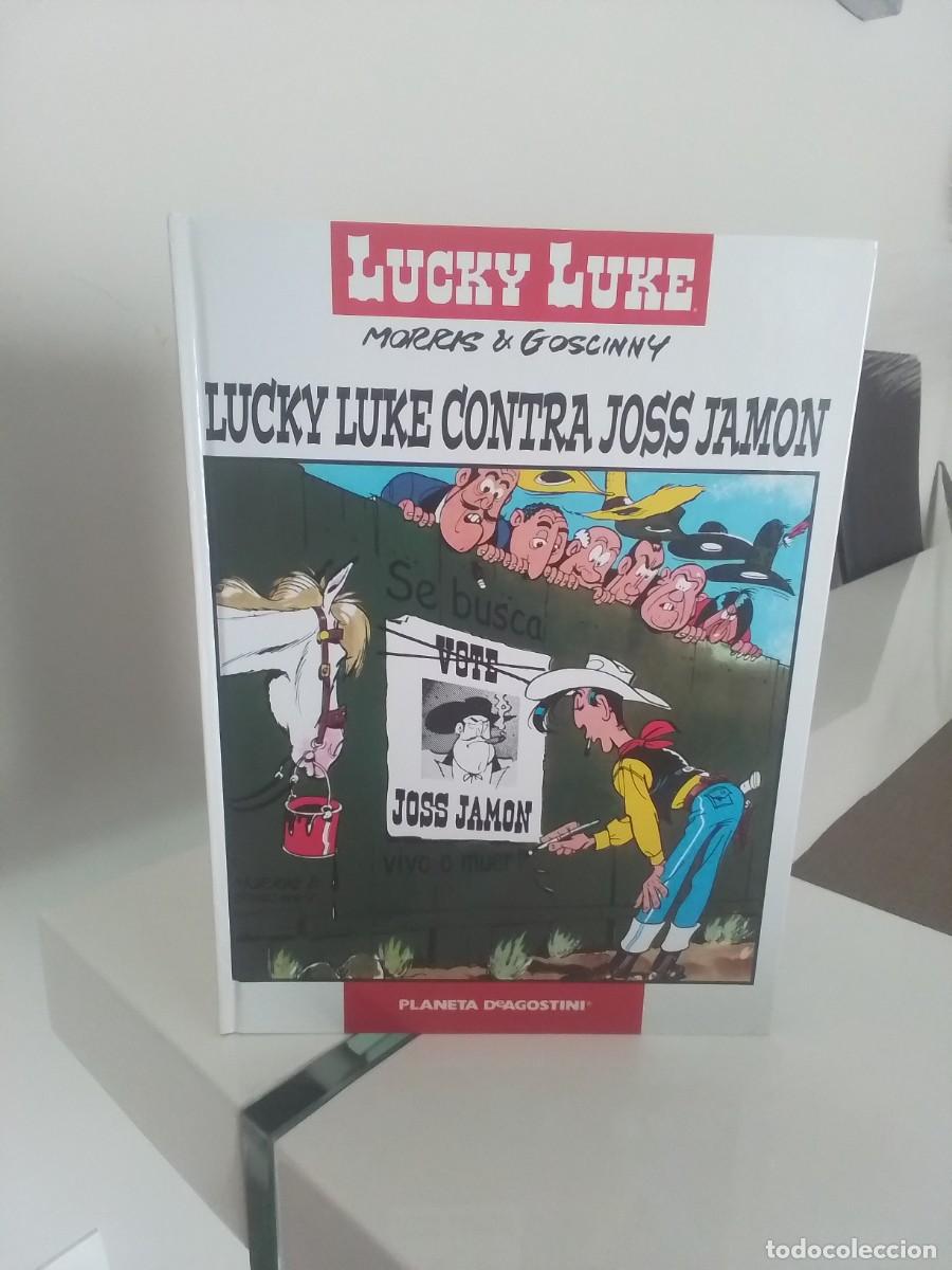 C&oacute;mics: Lucky Luke contra Joss Jam&oacute;n - Morris & Goscinny - Planeta de Agostini (tintin norma comic asterix)