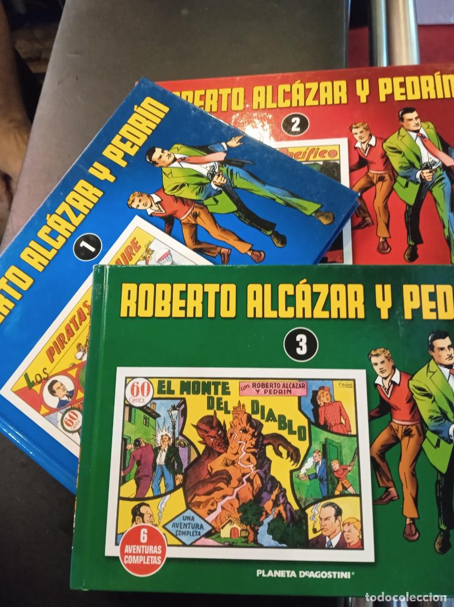 C&oacute;mics: ROBERTO ALC&Aacute;ZAR Y PEDR&Iacute;N- TRES PRIMEROS VOLUMENES. PLANETA AGOSTINI