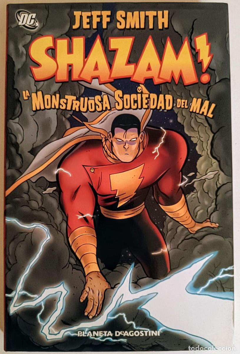 C&oacute;mics: Shazam: La Monstruosa Sociedad del Mal - Tapa Dura - Planeta DeAgostini - Mint/NM