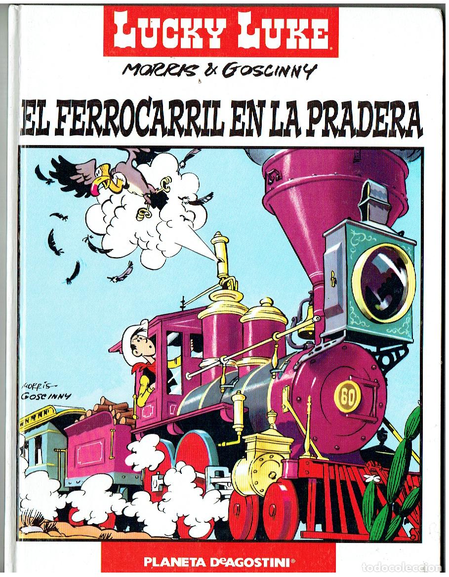 C&oacute;mics: LUCKY LUKE. N&ordm; 2. EL FERROCARRIL EN LA PRADERA. PLANETA. (B/62. RUM )