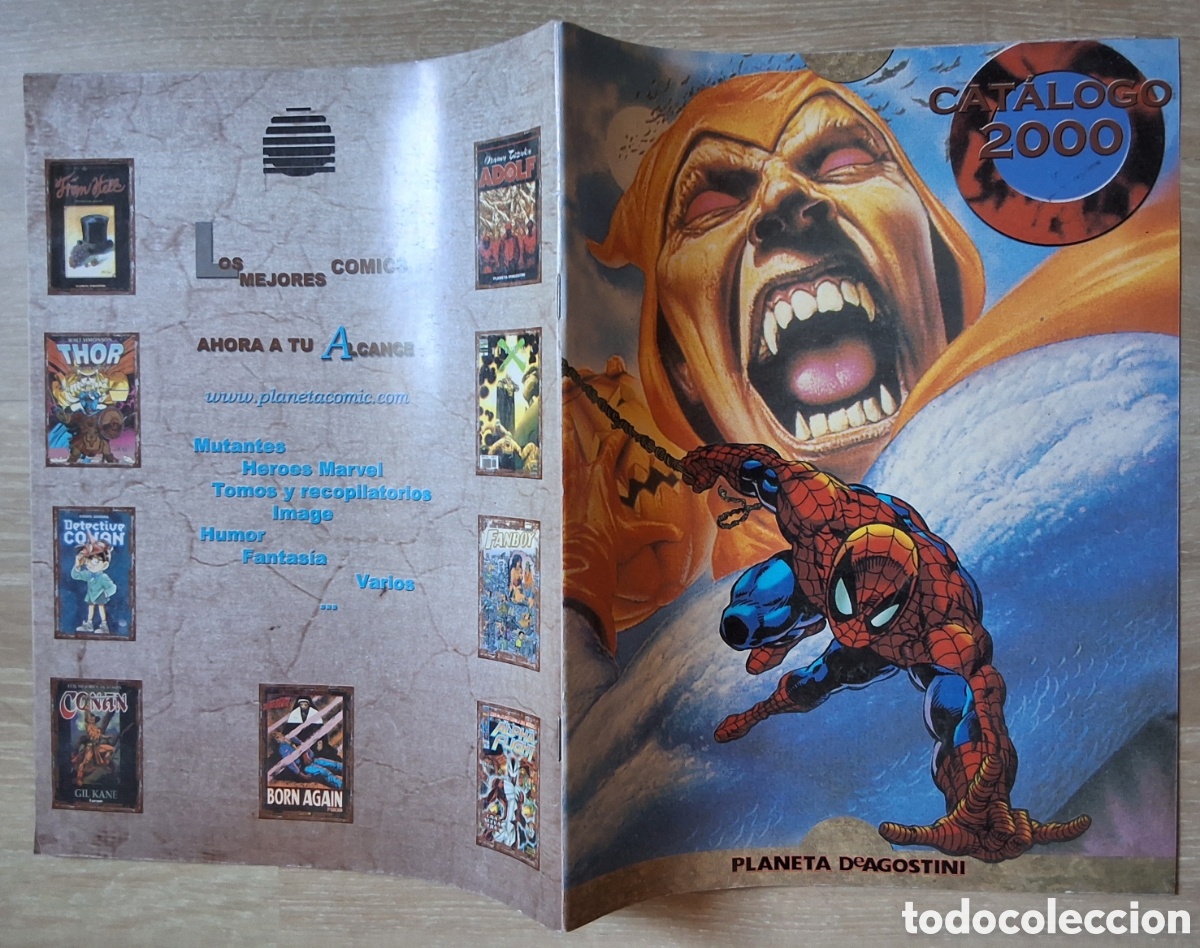 C&oacute;mics: Catalogo comics a&ntilde;o 2000 edita planeta - Foto 1
