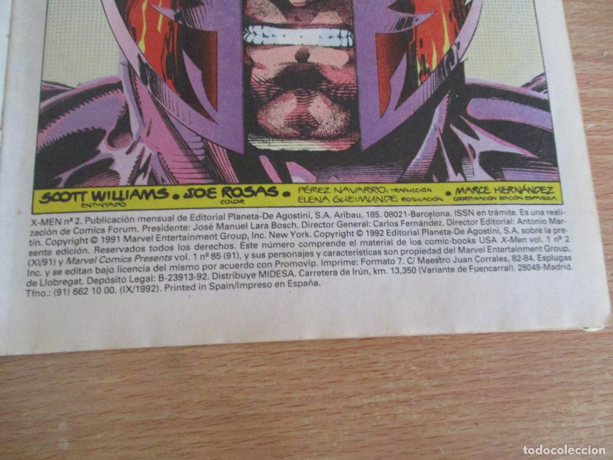 C&oacute;mics: MARVEL-X-MEN- N&ordm;. 2.- FORUM.- PLANETA - Foto 2