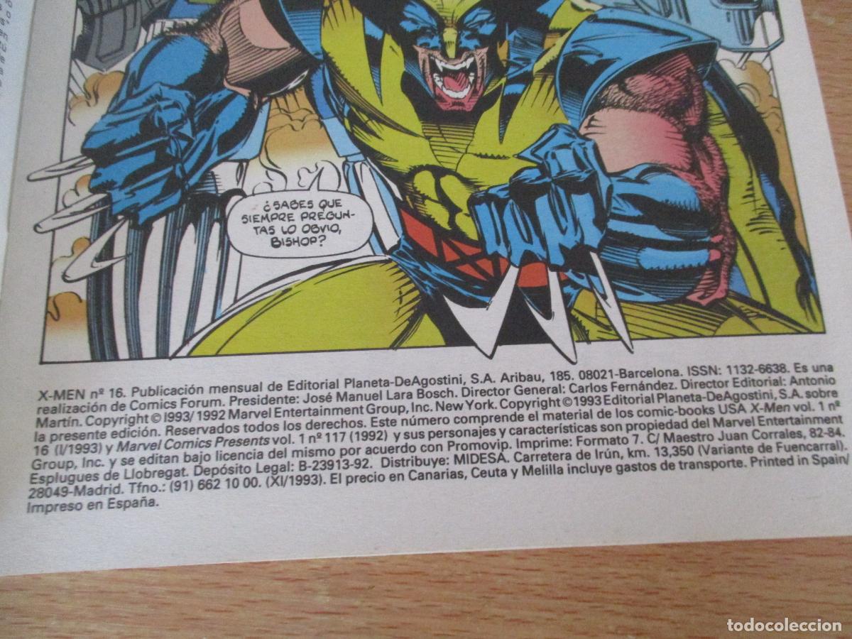 C&oacute;mics: MARVEL-X-MEN- N&ordm;. 16.- FORUM.- PLANETA - Foto 2