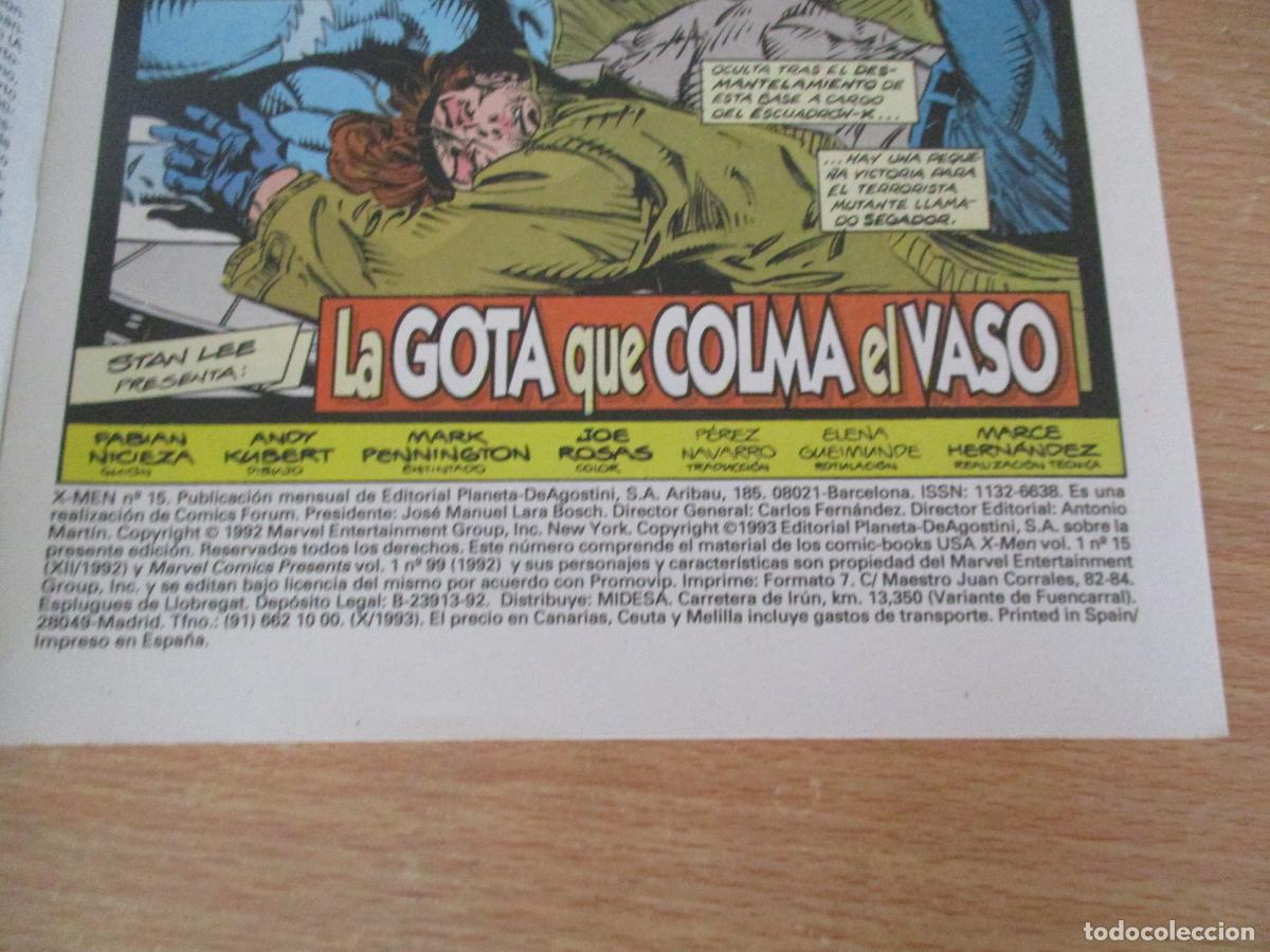 C&oacute;mics: MARVEL-X-MEN- N&ordm;. 15.- FORUM.- PLANETA - Foto 2