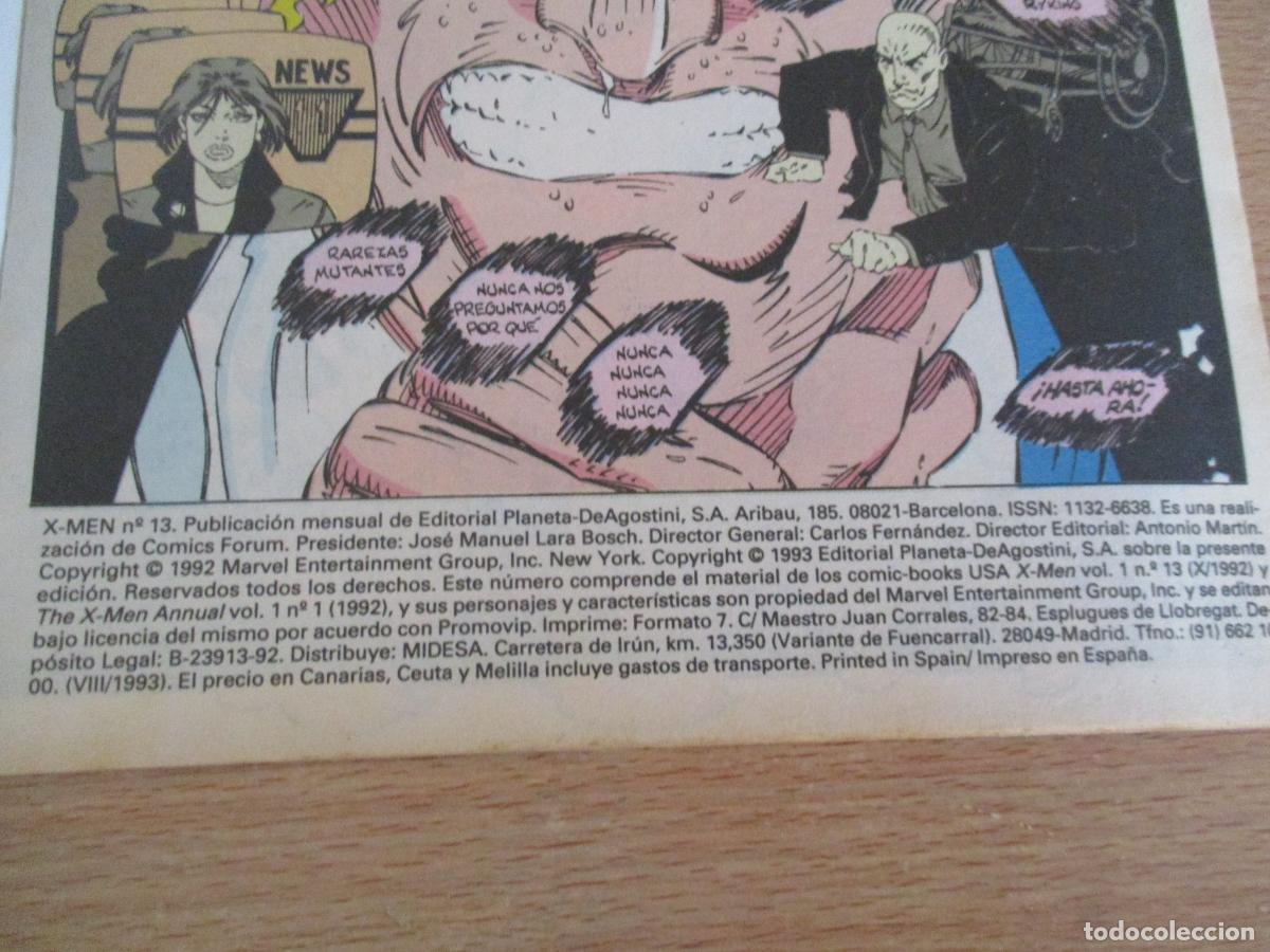 C&oacute;mics: MARVEL-X-MEN- N&ordm;. 13.- FORUM.- PLANETA - Foto 2