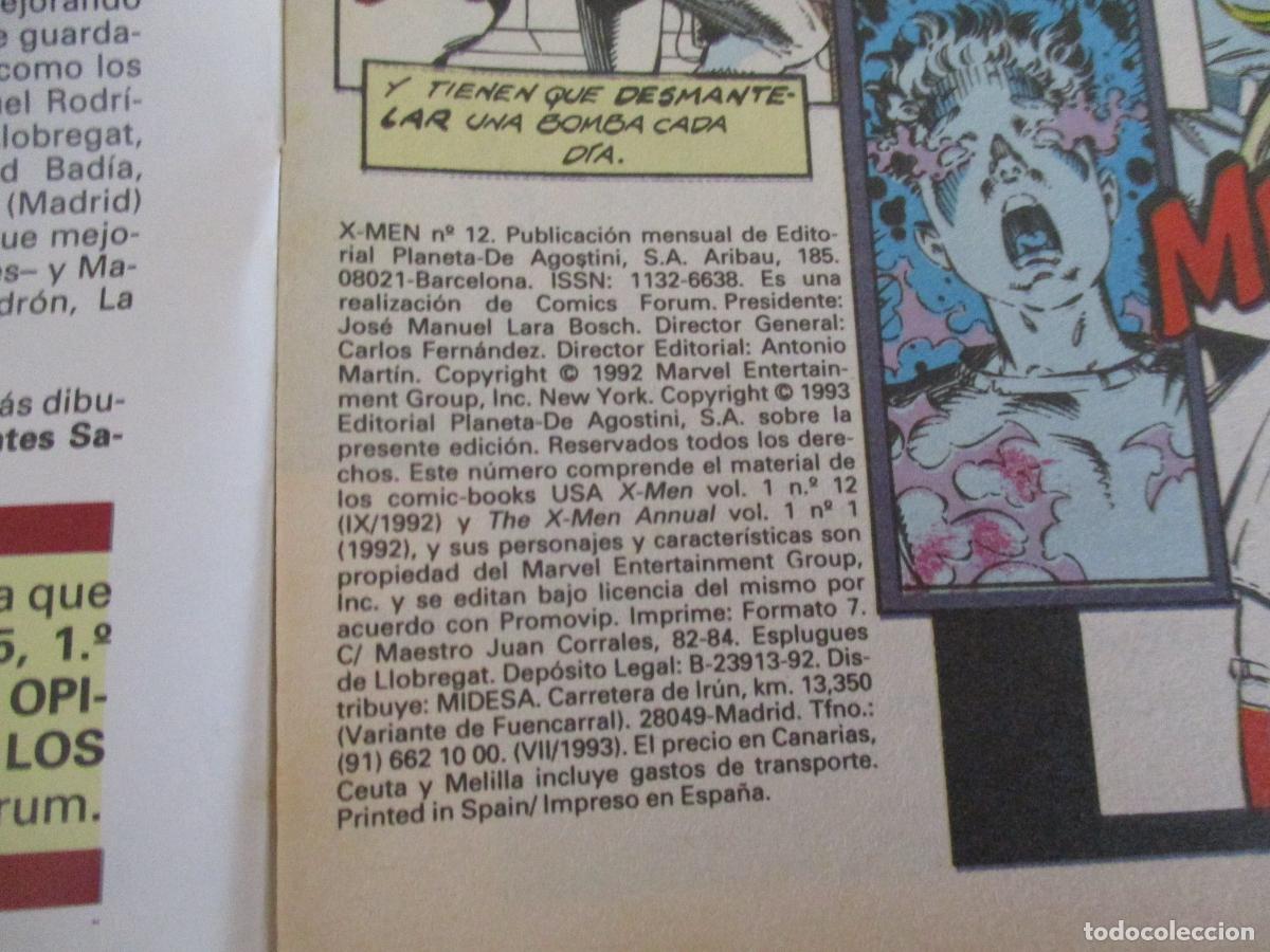 C&oacute;mics: MARVEL-X-MEN- N&ordm;. 12.- FORUM.- PLANETA - Foto 2