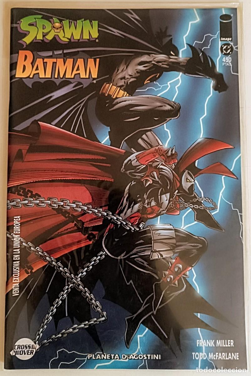 C&oacute;mics: Spawn-Batman - N&uacute;mero &Uacute;nico Grapa - Frank Miller & Todd McFarlane - Planeta DeAgostini - NM