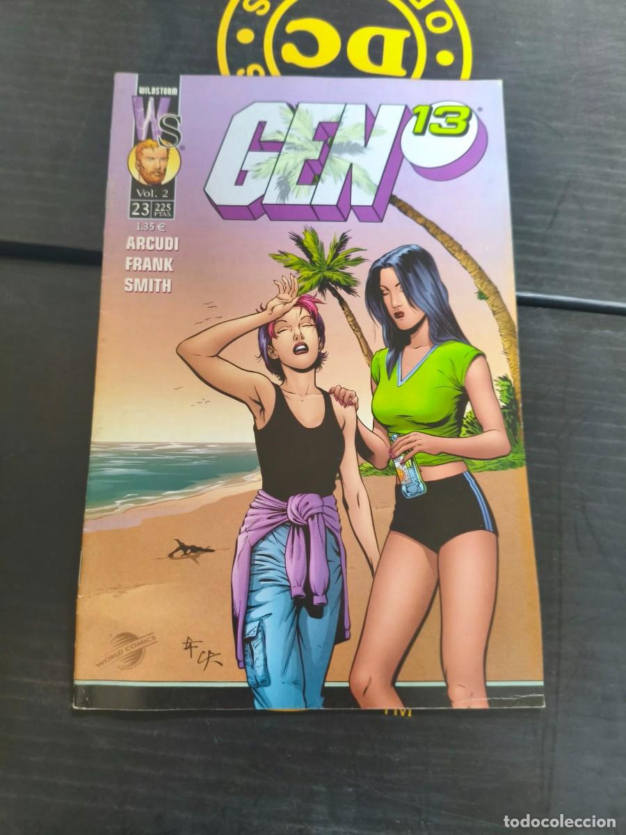 C&oacute;mics: Gen 13 VOl 2 n&ordm; 23 World Comics Planeta Arcudi y Gary Frank - leed indicaciones