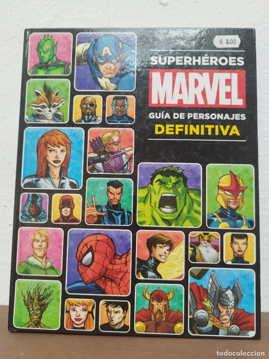 C&oacute;mics: C&Oacute;MIC SUPERH&Eacute;ROES MARVEL: GU&Iacute;A DE PERSONAJES DEFINITIVA - ENCICLOPEDIA ILUSTRADA (CARTON&Eacute;)
