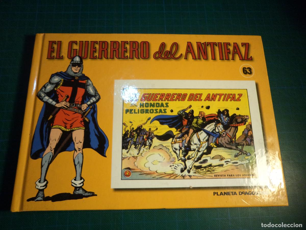 C&oacute;mics: El Guerrero del antifaz. Tomo 63. Planeta.