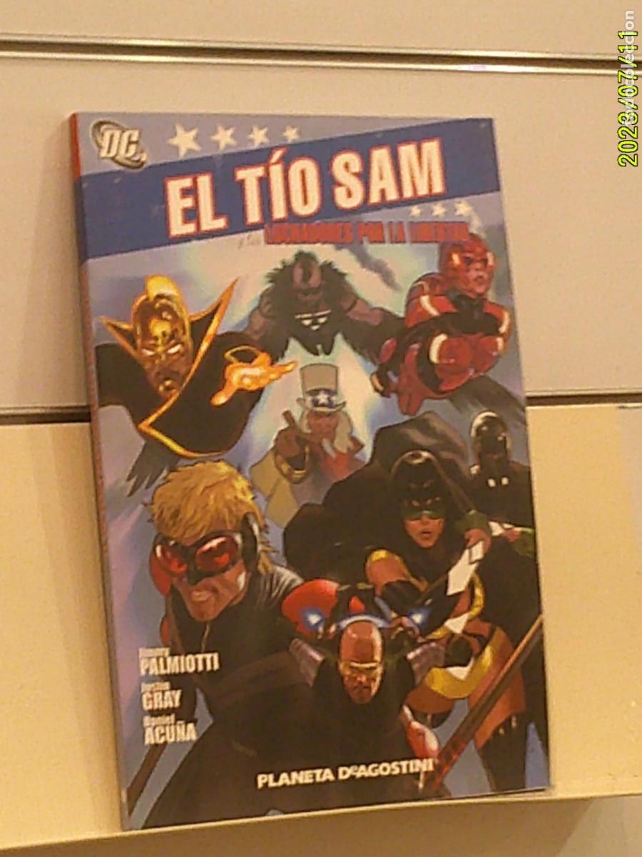 C&oacute;mics: EL TIO SAM Y LOS LUCHADORES POR LA LIBERTAD DC - PLANETA OFERTA