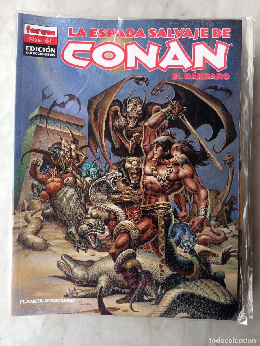 C&oacute;mics: LA ESPADA SALVAJE DE CONAN N&ordm; 61 - EDICI&Oacute;N COLECCIONISTAS - &iexcl;NUEVO A