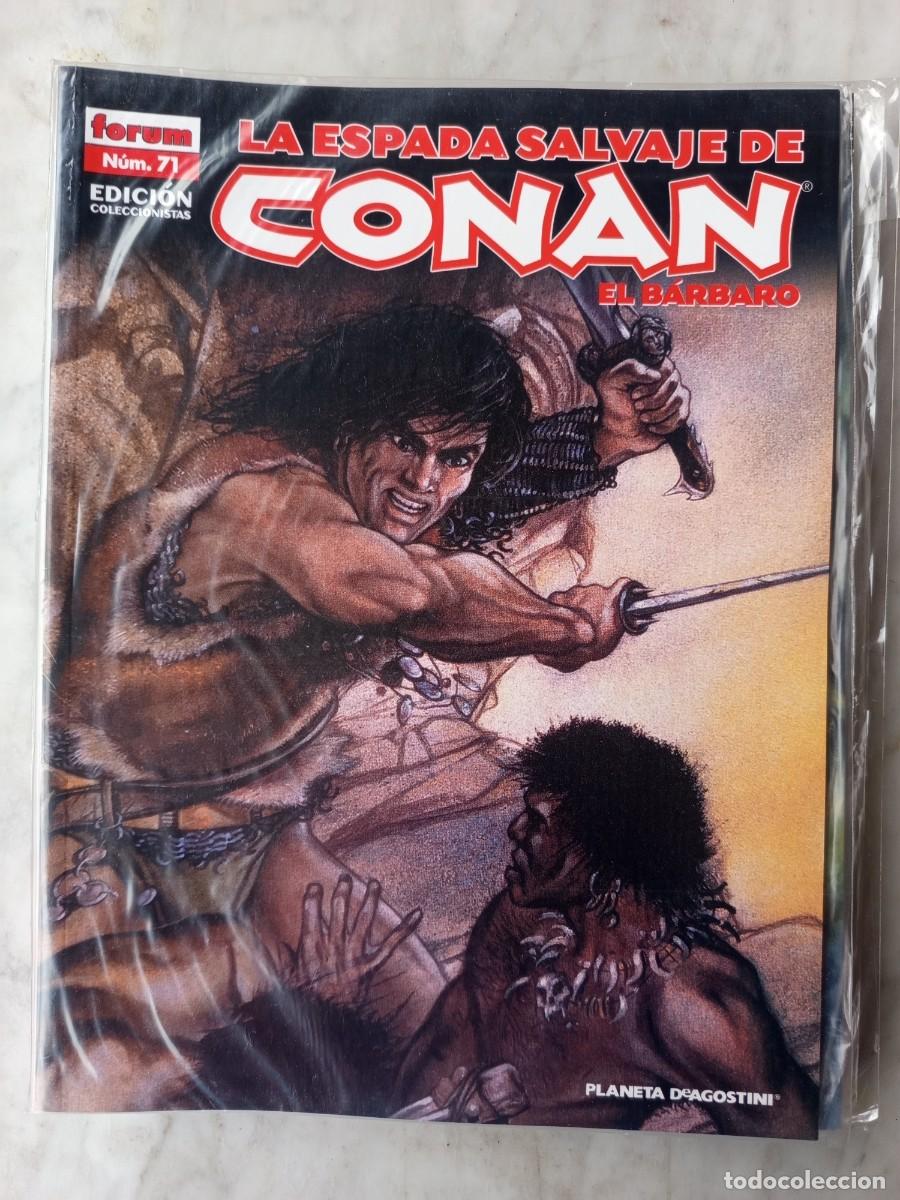 C&oacute;mics: LA ESPADA SALVAJE DE CONAN N&ordm; 71 - EDICI&Oacute;N COLECCIONISTAS - &iexcl;NUEVO CON FUNDA!