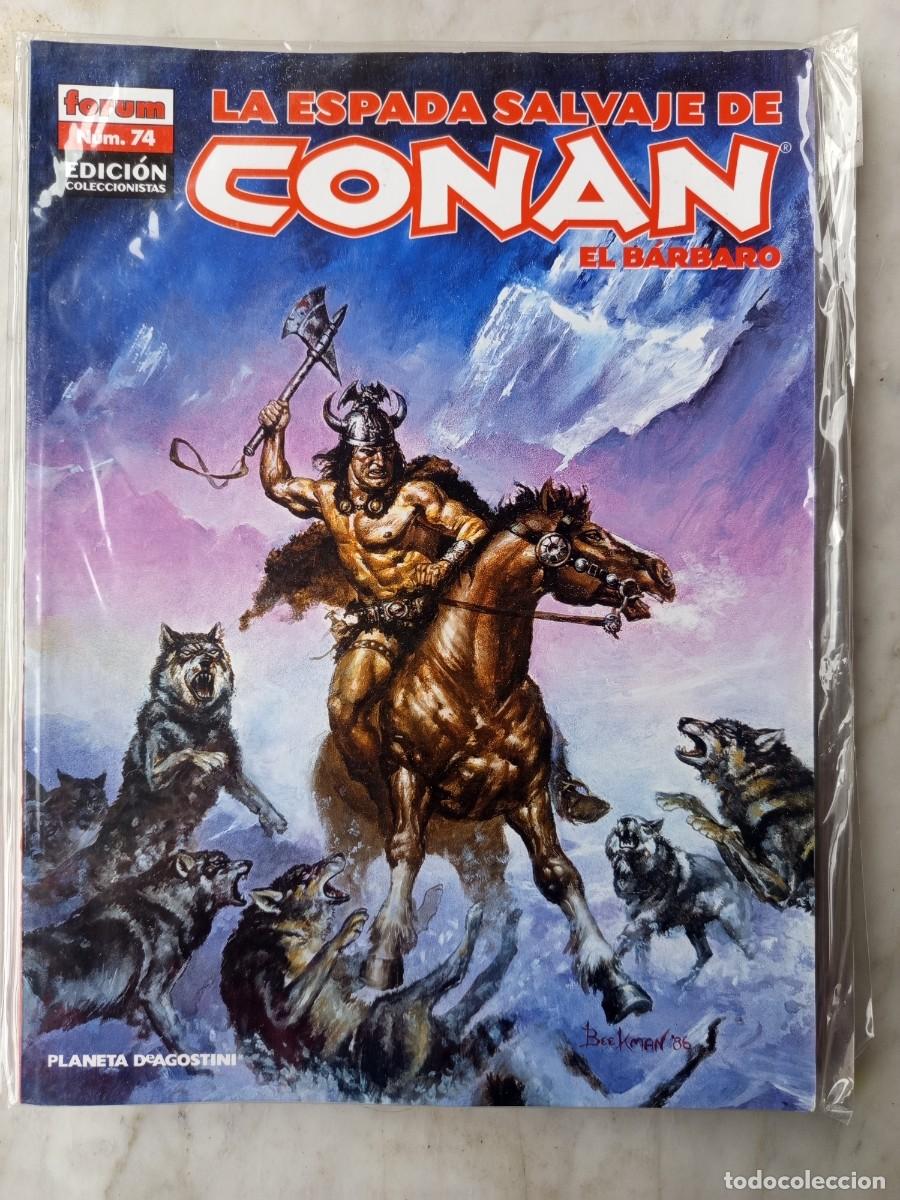 C&oacute;mics: LA ESPADA SALVAJE DE CONAN N&ordm; 74- EDICI&Oacute;N COLECCIONISTAS - &iexcl;NUEVO CON FUNDA!