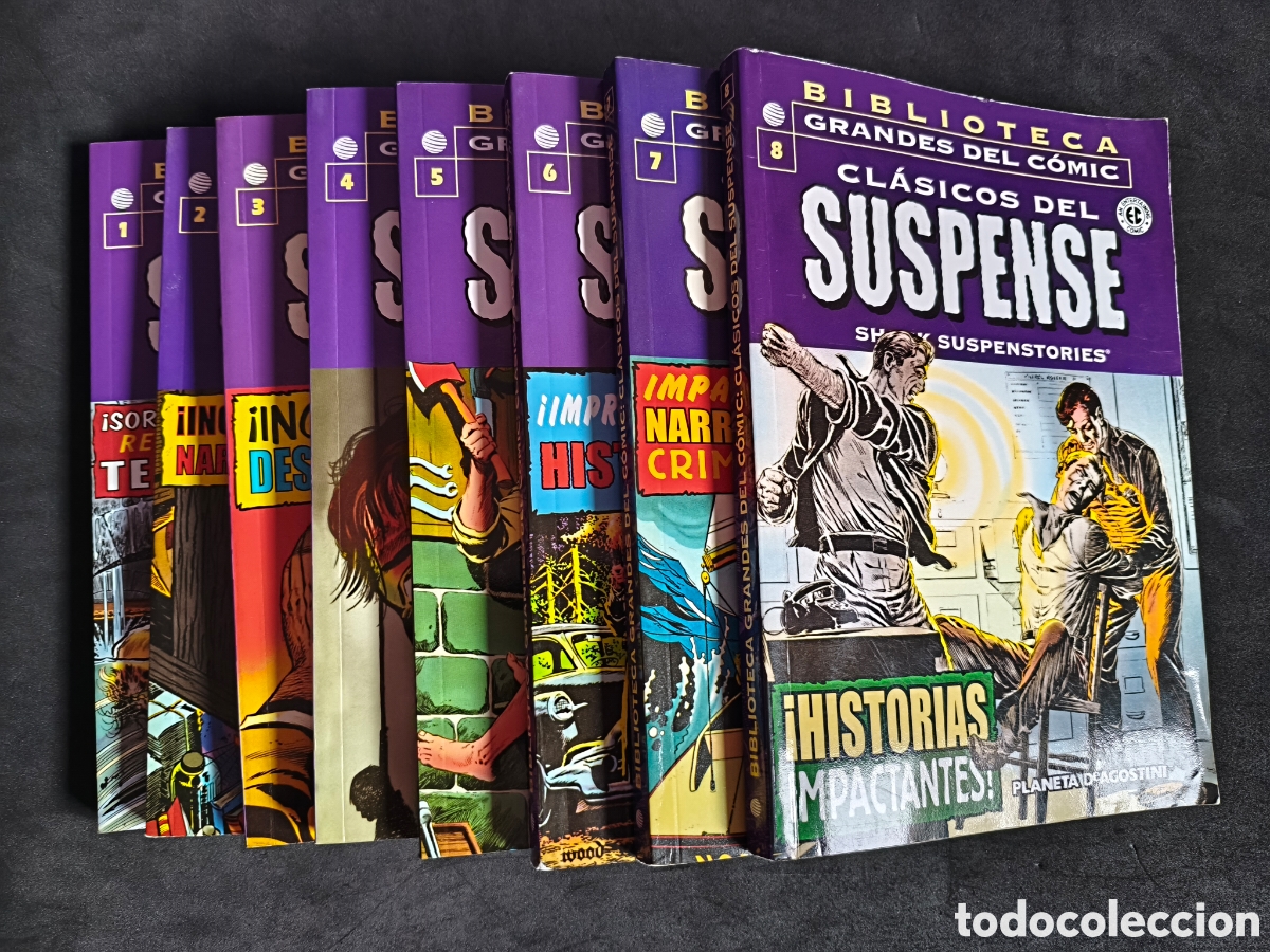 C&oacute;mics: Biblioteca grandes del comic clasicos del suspense