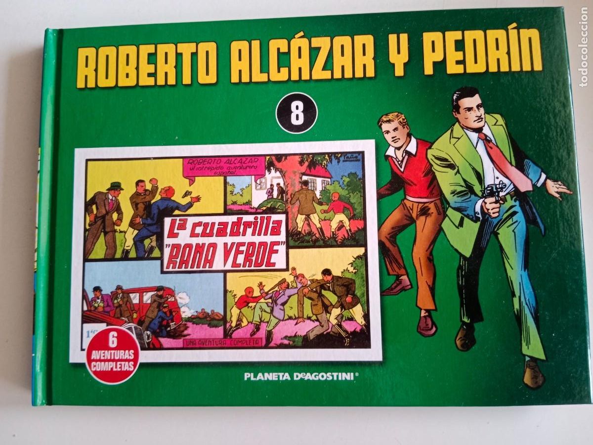 C&oacute;mics: ROBERTO ALC&Aacute;ZAR Y PEDR&Iacute;N N&deg;. 8 PLANETA DE AGOSTINI