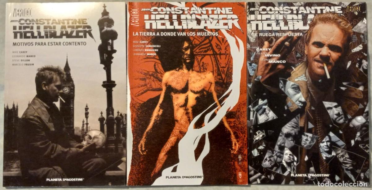 C&oacute;mics: Lote HELLBLAZER de MIKE CAREY (n&uacute;meros 200 a 215 USA + ESPECIAL) Planeta DeAgostini