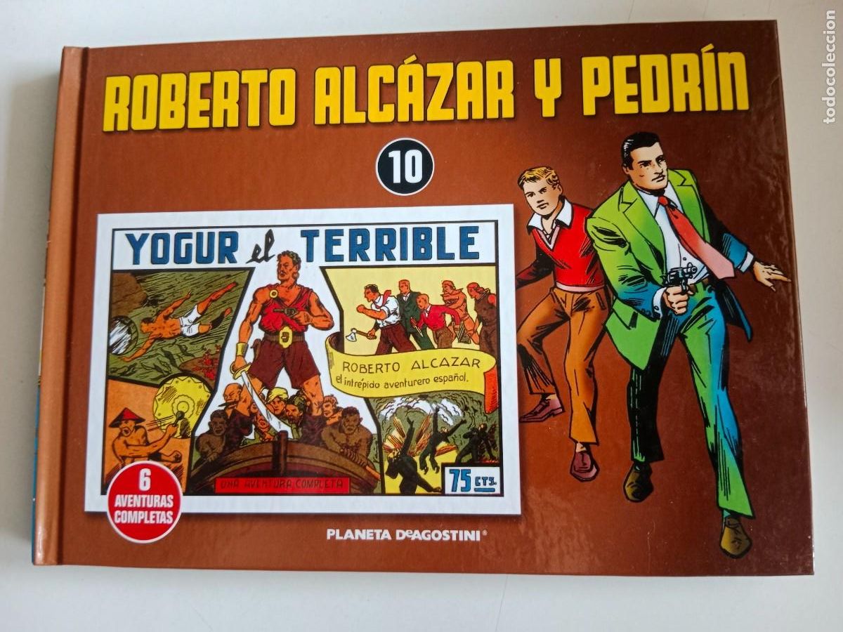 C&oacute;mics: ROBERTO ALC&Aacute;ZAR Y PEDR&Iacute;N N&deg;. 10 PLANETA DE AGOSTINI