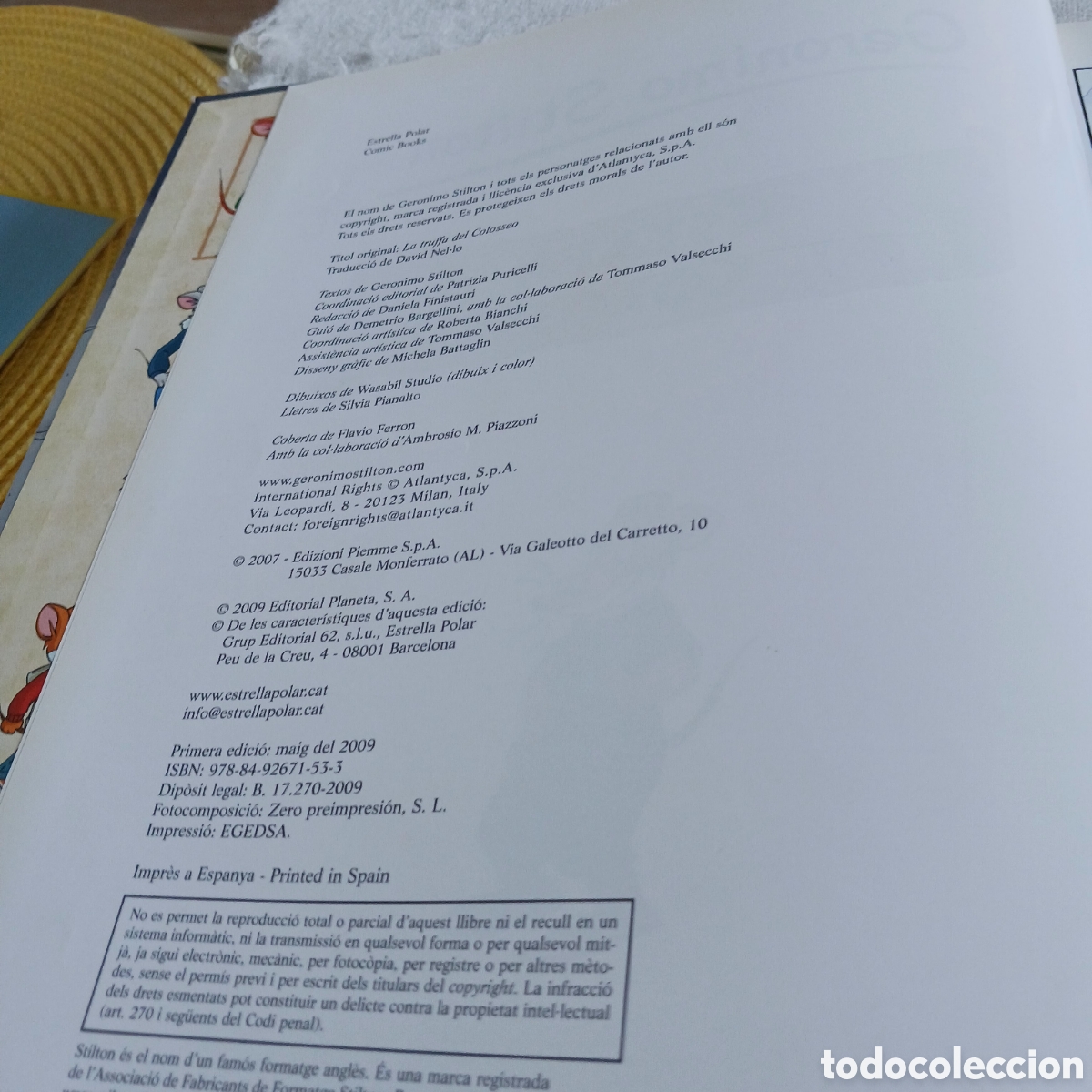 C&oacute;mics: Estafa al Colosseu ,Geronimo Stilton - Foto 4