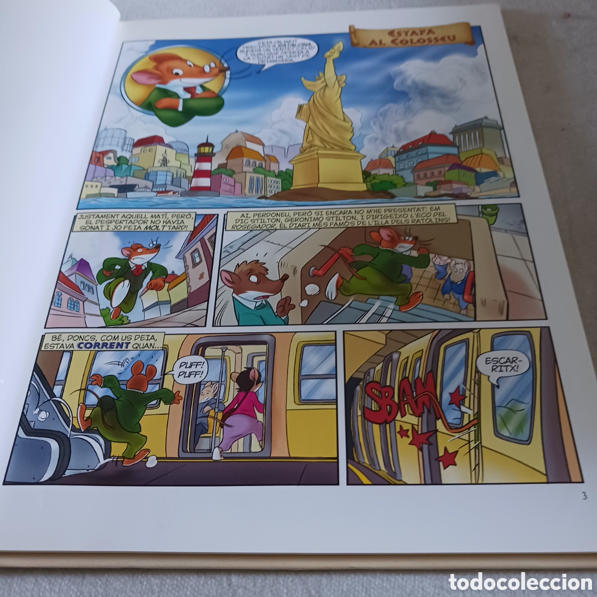 C&oacute;mics: Estafa al Colosseu ,Geronimo Stilton - Foto 5