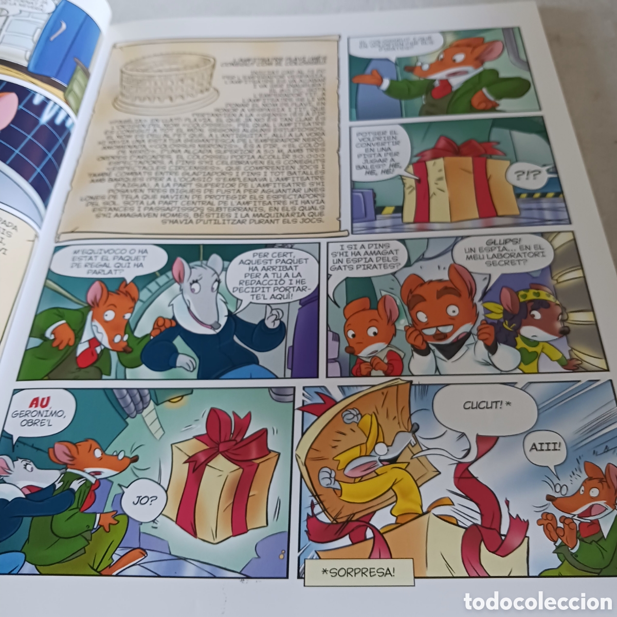 C&oacute;mics: Estafa al Colosseu ,Geronimo Stilton - Foto 6