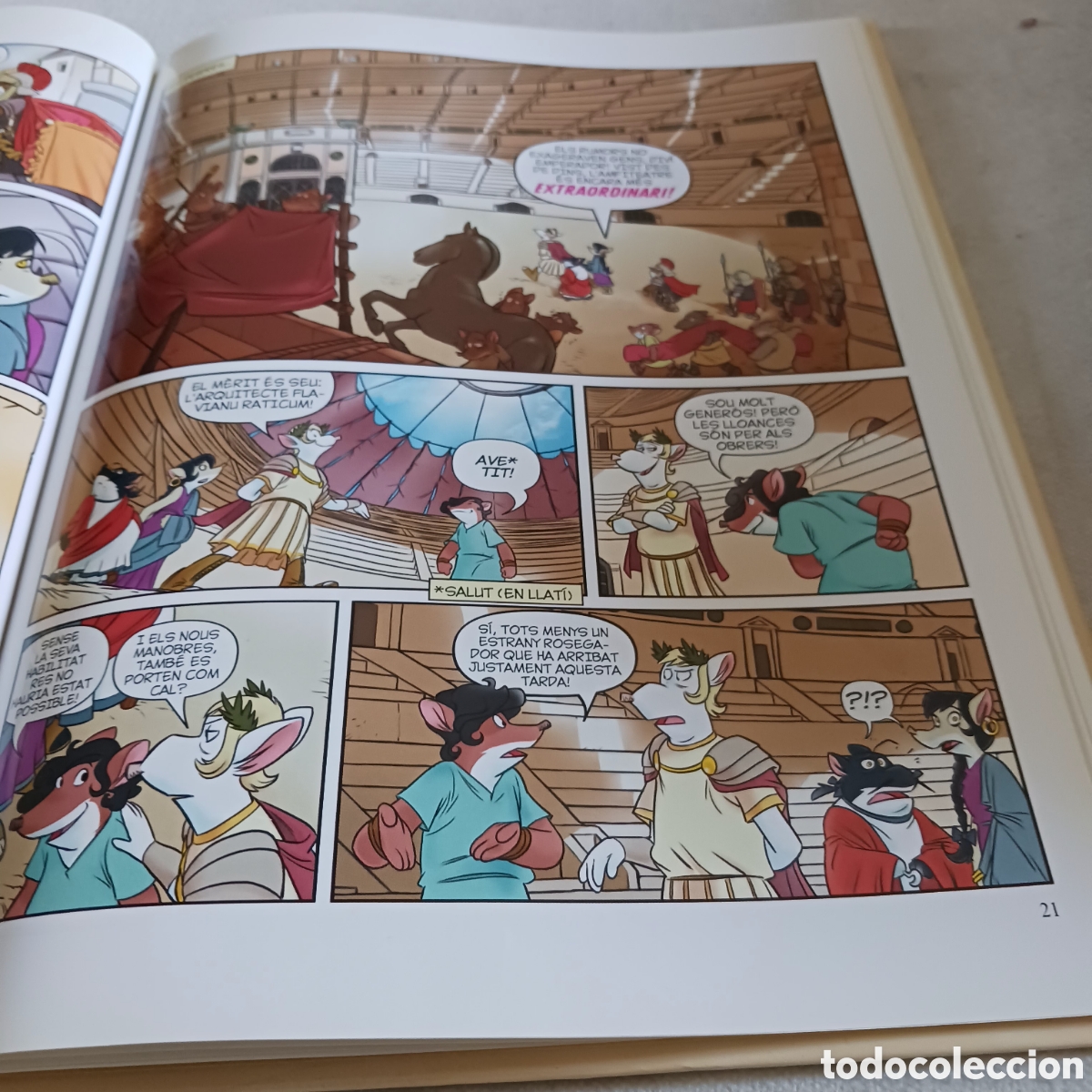 C&oacute;mics: Estafa al Colosseu ,Geronimo Stilton - Foto 7