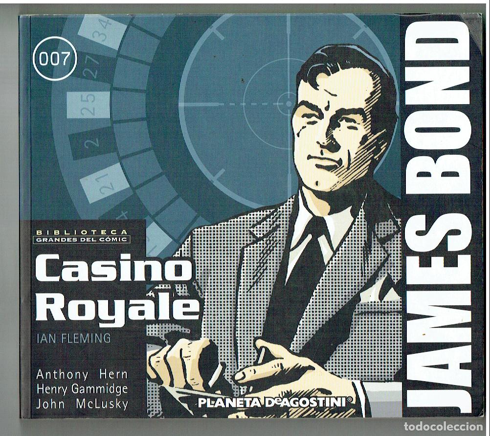 C&oacute;mics: JAMES BOND. BIBLIOTECA GRANDES DEL COMIC. N&ordm; 1. CASINO ROYALE. IAN FLEMING. PLANETA. (B/39.3 RUM)