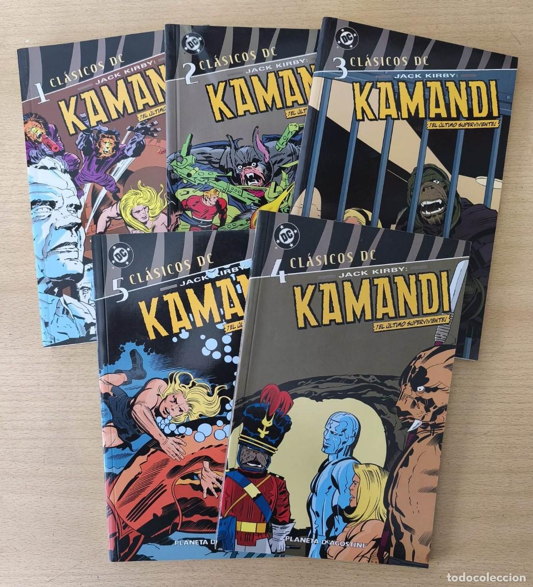 C&oacute;mics: CL&Aacute;SICOS DC. KAMANDI - PLANETA-DEAGOSTINI / COLECCI&Oacute;N COMPLETA