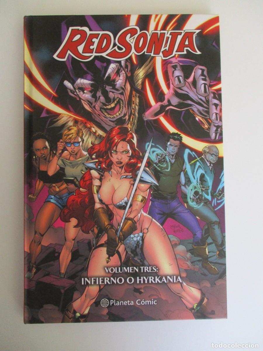 C&oacute;mics: RED SONJA (2018, PLANETA COMIC) 3 : RED SONJA RED SONJA &middot; INFIERNO O HYRKANIA 19-XI-2019 &middot; CARTON&Eacute;