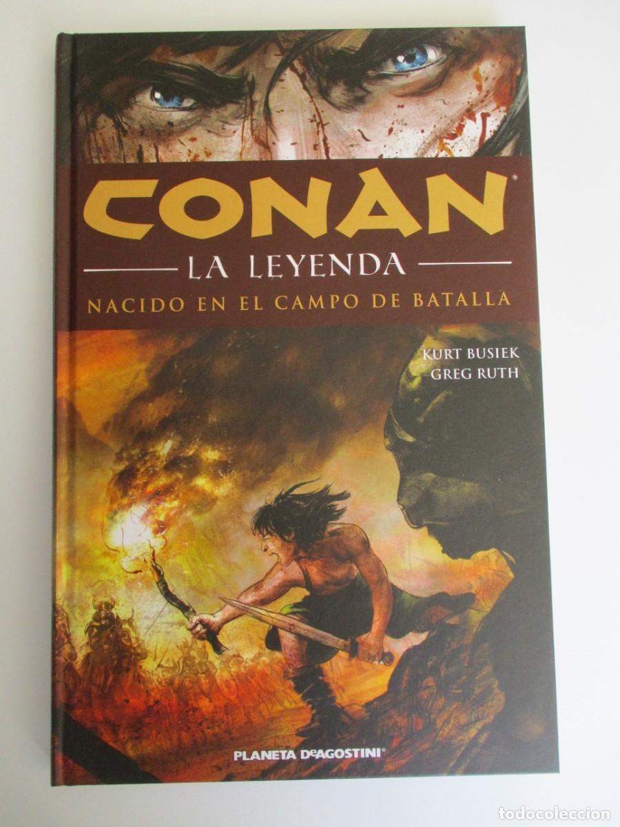 C&oacute;mics: CONAN (2011, PLANETA-DEAGOSTINI) -LA LEYENDA INTEGRAL- 0 : NACIDO EN EL CAMPO DE BATALLA CONAN. LA L