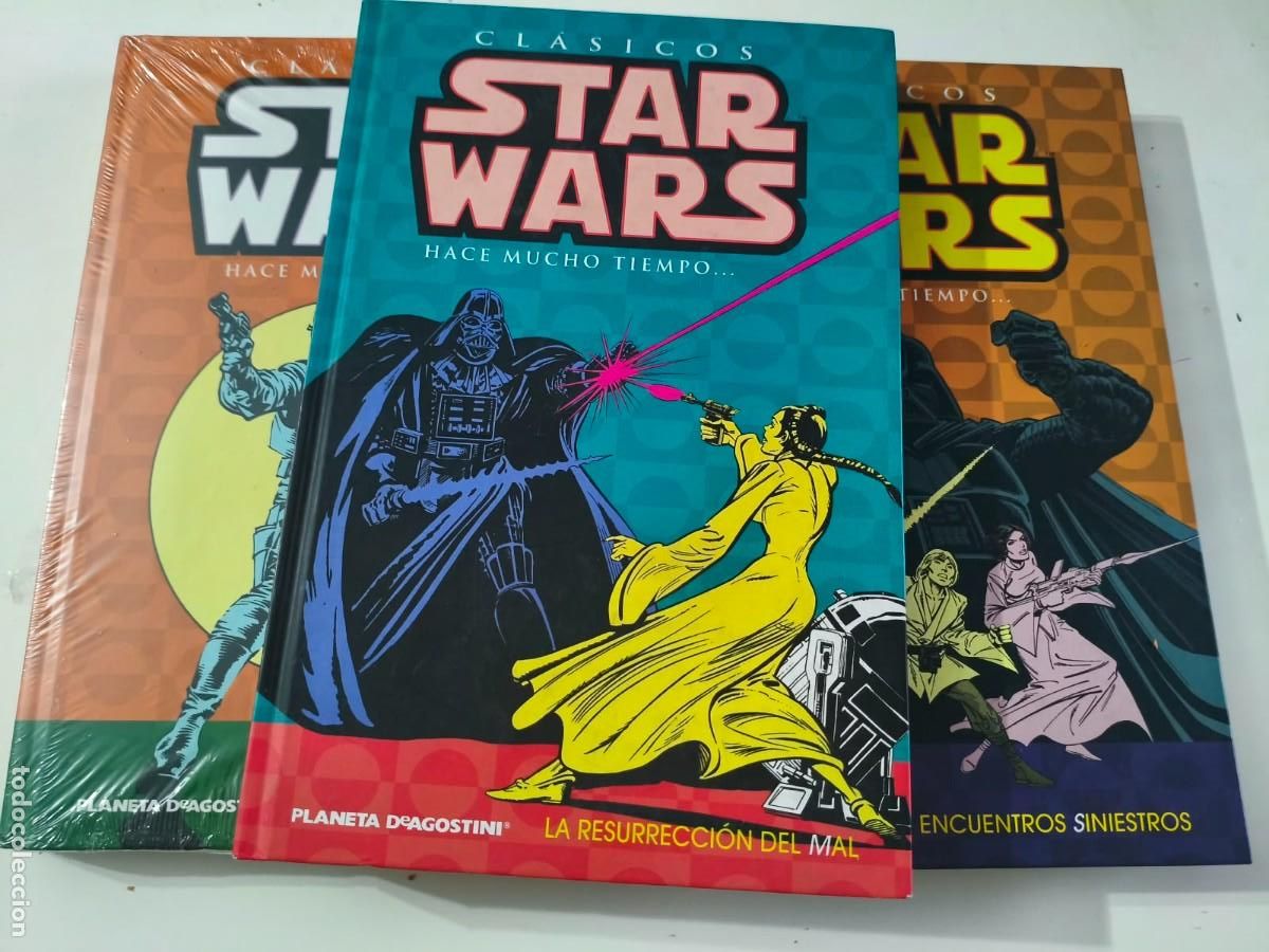 C&oacute;mics: Cl&aacute;sicos Star Wars tomos 2 3 y 4 _ Planeta Etapa Marvel comics original