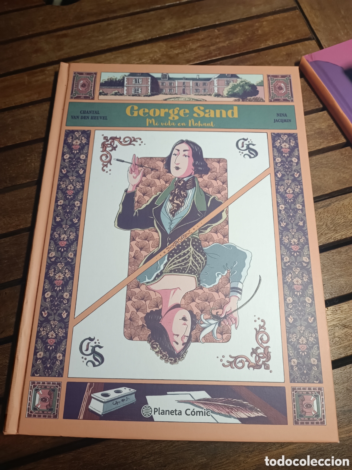 Fumetti: George sand mi vida en Nohant planeta Aurore Dupin c&oacute;mic Chantal van den heuvel nina jacqmin 2023