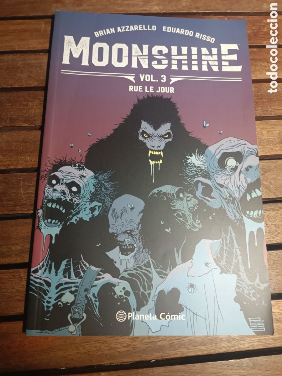 Comics: Moonshine Rue le Jour. Vol 3 Azzarello, Brian PLANETA COMICS 2025 terror capitulos 13/17