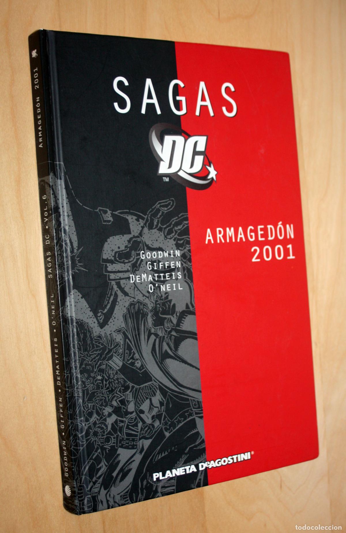 Comics : Sagas DC TOMO n&ordm;06 : Armaged&oacute;n 2001 ( Planeta DeAgostini, COMO NUEVO)