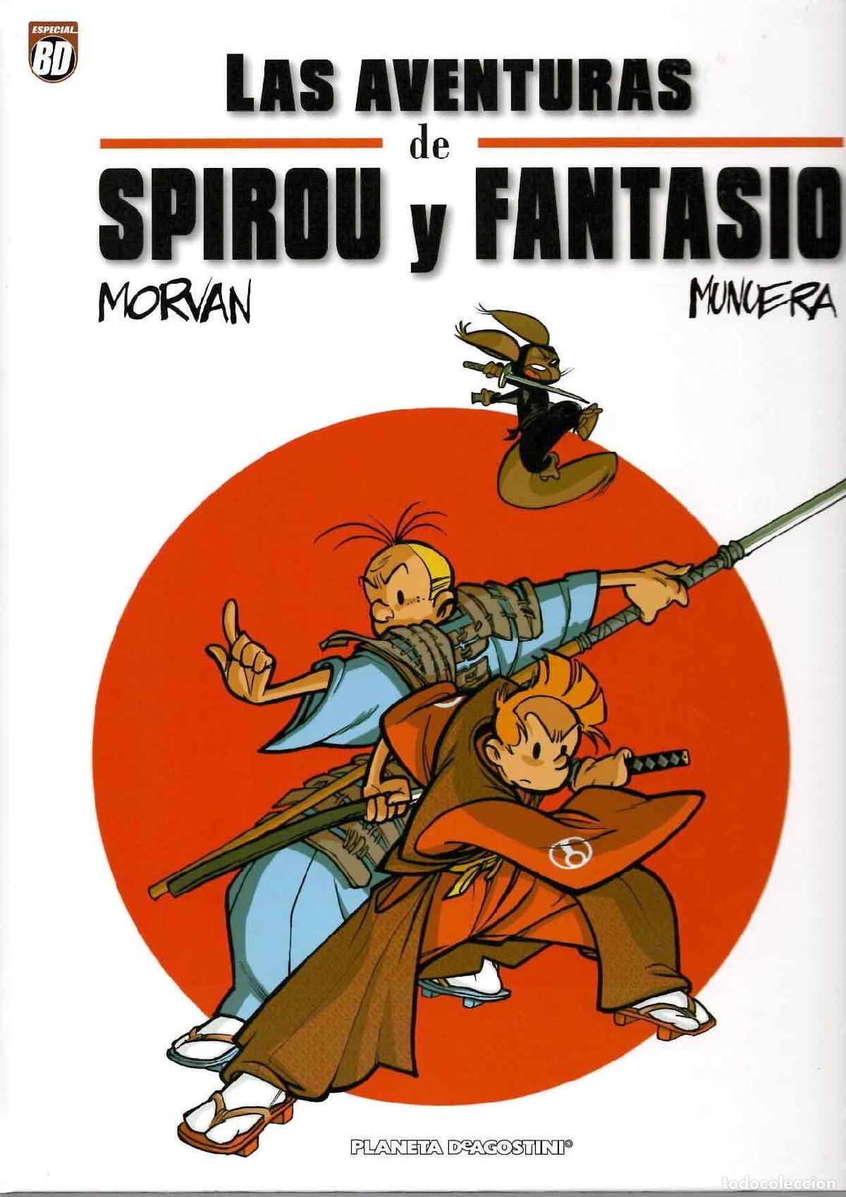 C&oacute;mics: LAS AVENTURAS DE SPIROU Y FANTASIO ESPECIAL BD. MORVAN - MUNUERA. PLANETA 2008