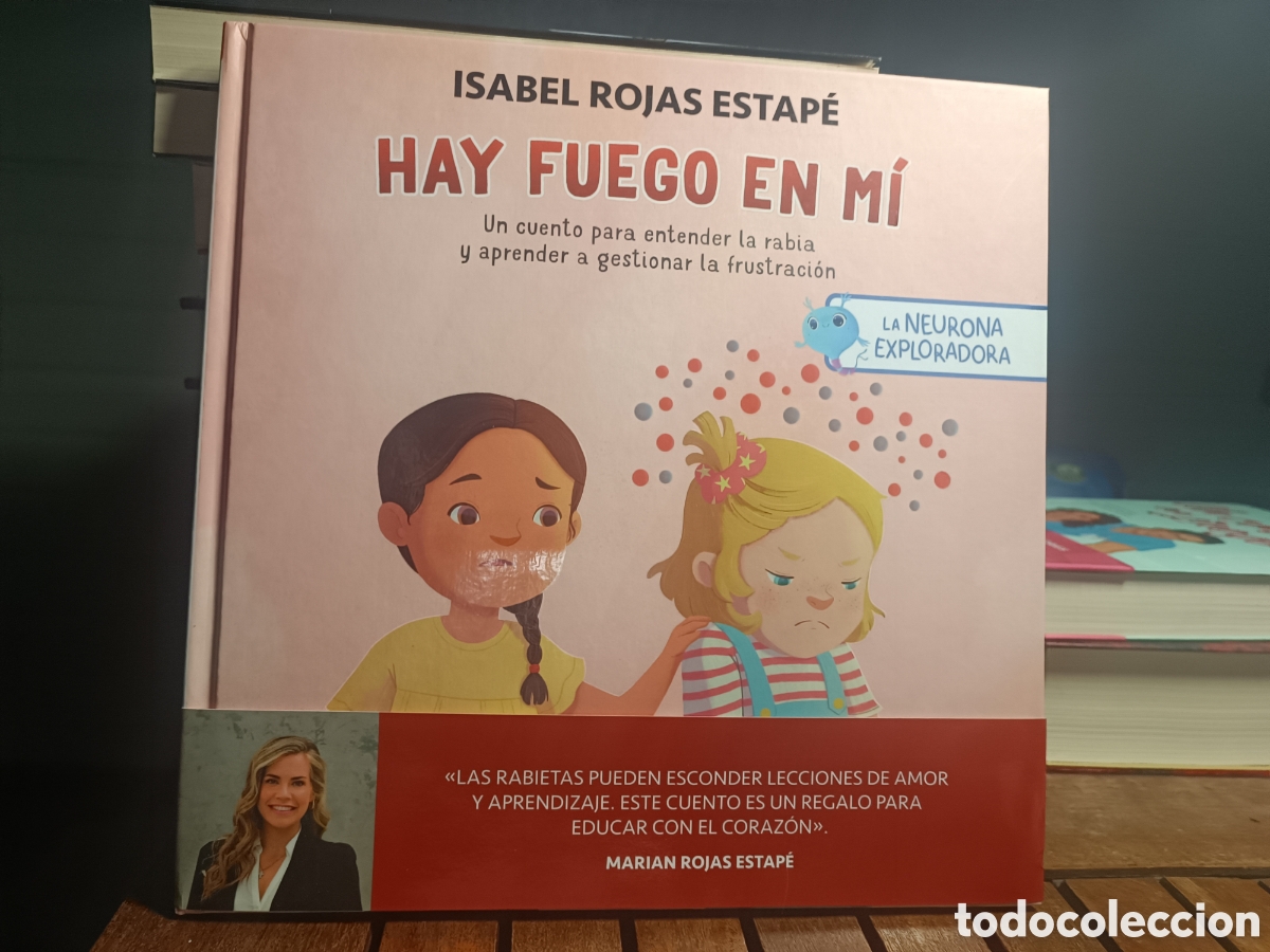 Comics : Hay fuego en mi un cuento para entender la rabia frustraci&oacute;n Isabel rojas estap&eacute; planeta junior