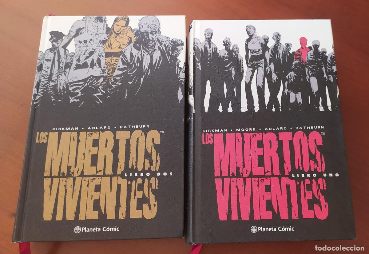 C&oacute;mics: Los muertos vivientes . Deluxe edition. Tomos 1 y 2 . Planeta Comic
