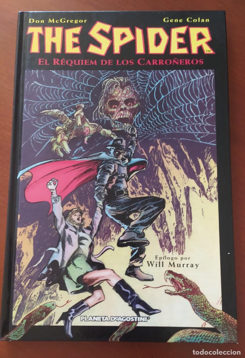 C&oacute;mics: The Spider. El requiem de los carro&ntilde;eros. Don Mc Gregor y Gen Colan . Planeta Comic